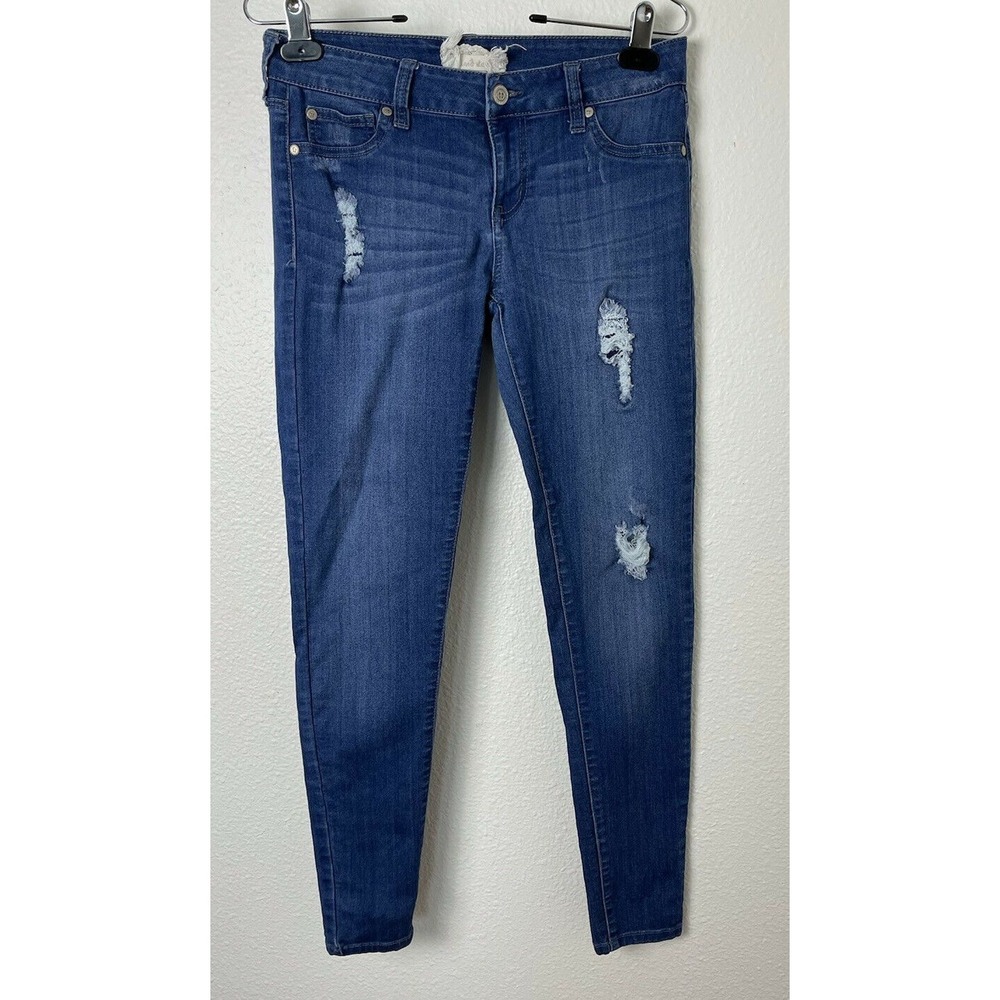 altar'd state style AJ20133H18 Distressed Skinny Stretch Jeans Sz‎ 28/7